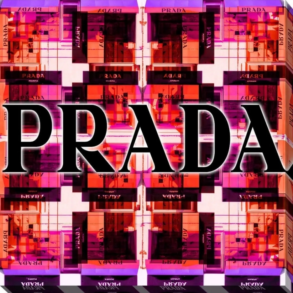 Prada 8 1/2"x11" Wall Art